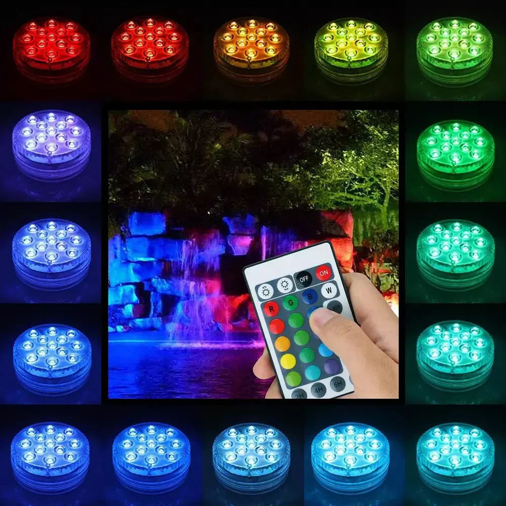 AquaGlow LED – Kit de iluminación RGB para piscinas